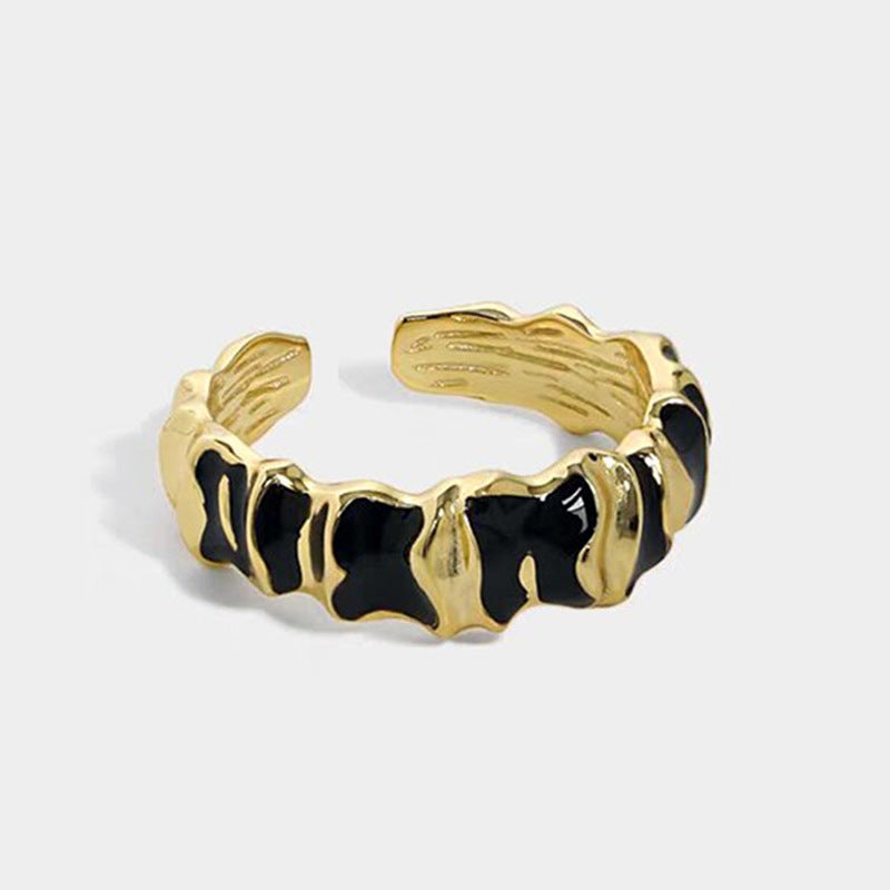 Convex Female Design Temperament Personalized Cold Style Rings