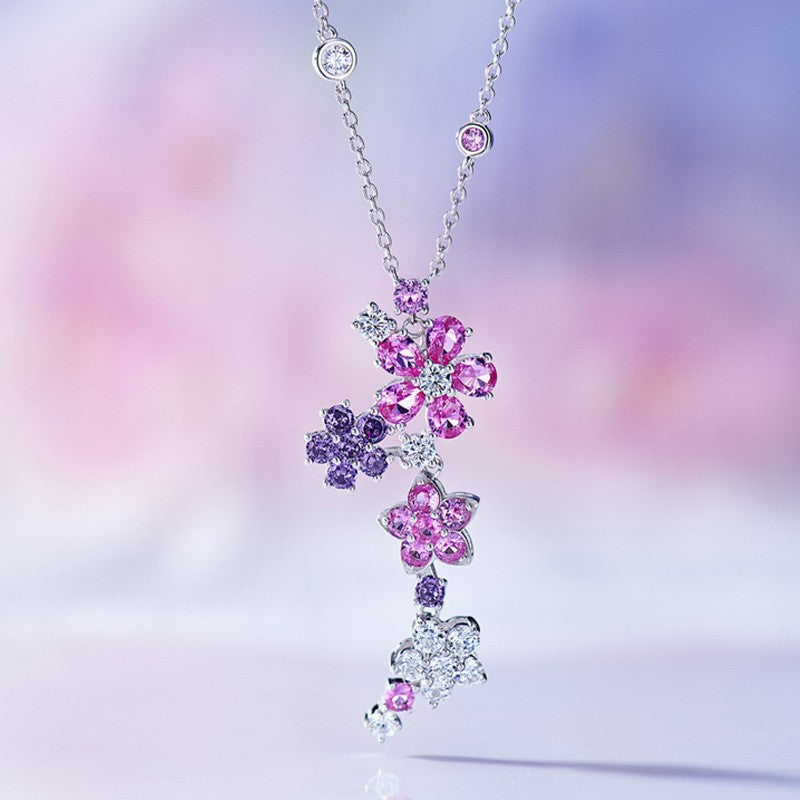 Dream Gao Ding Plum Affordable Luxury Style Midsummer Jewelry Set