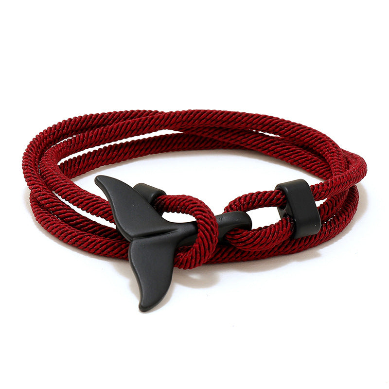 Style Whale Tail Personality Life Paar Armbänder