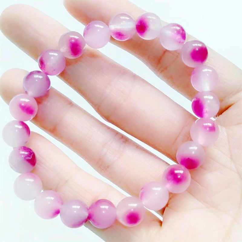 Live Broadcast Chalcedony Beaded Fashion Sweet Bracelets