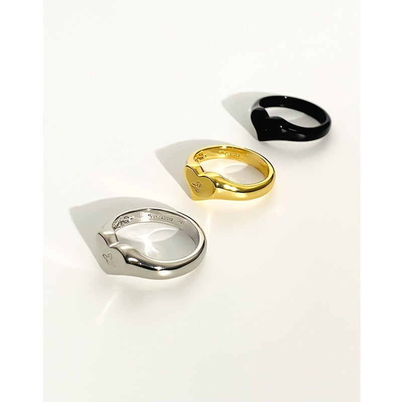 Fashion Saturn Female Cold Style Niche Rings