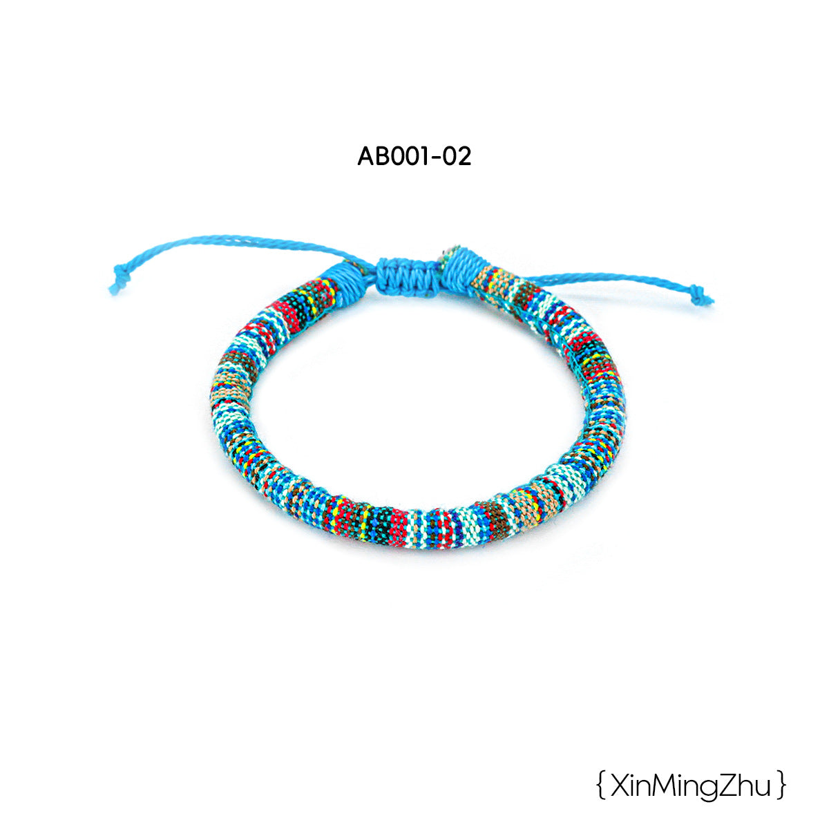 Bohemian Ethnic Style Colored Friendship Fabric Bracelets