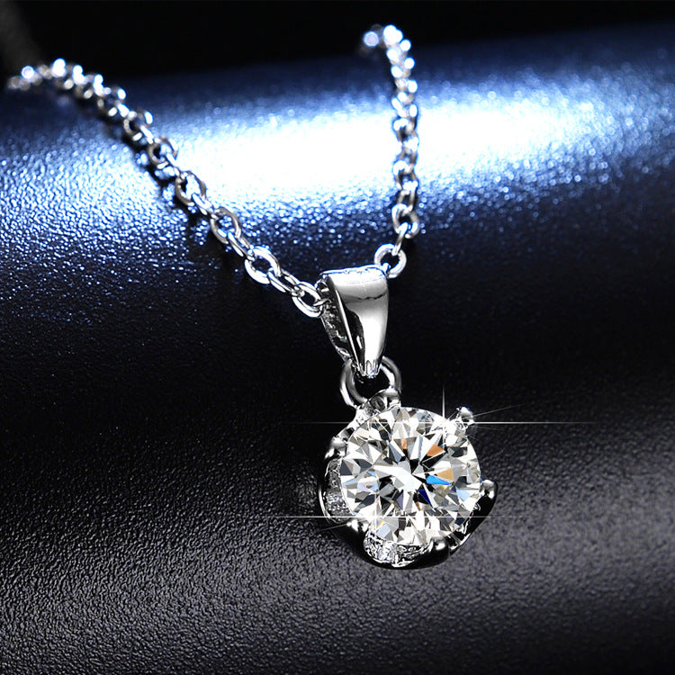 Live Streaming On Imitation Moissanite Swan Necklaces