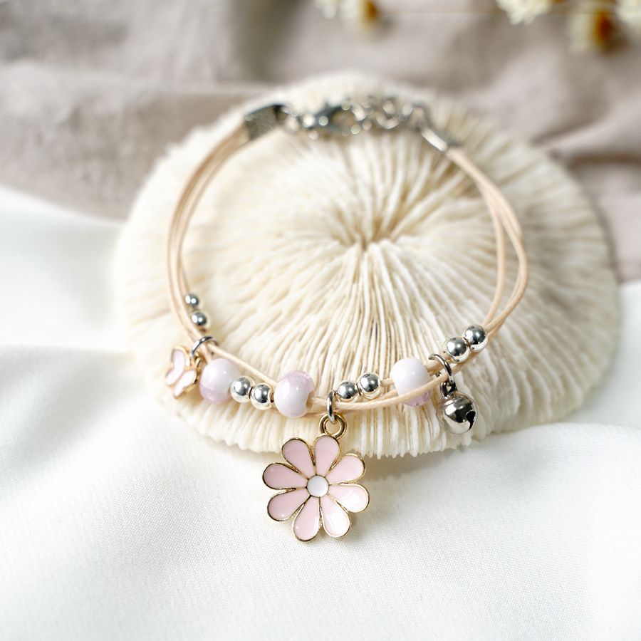 Freshwater Pearl Flower Female Hand-woven Beautiful Bracelets