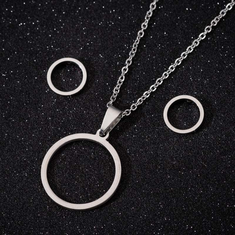 Women's & Men's Small Animal Cat Ear Three-piece Necklaces