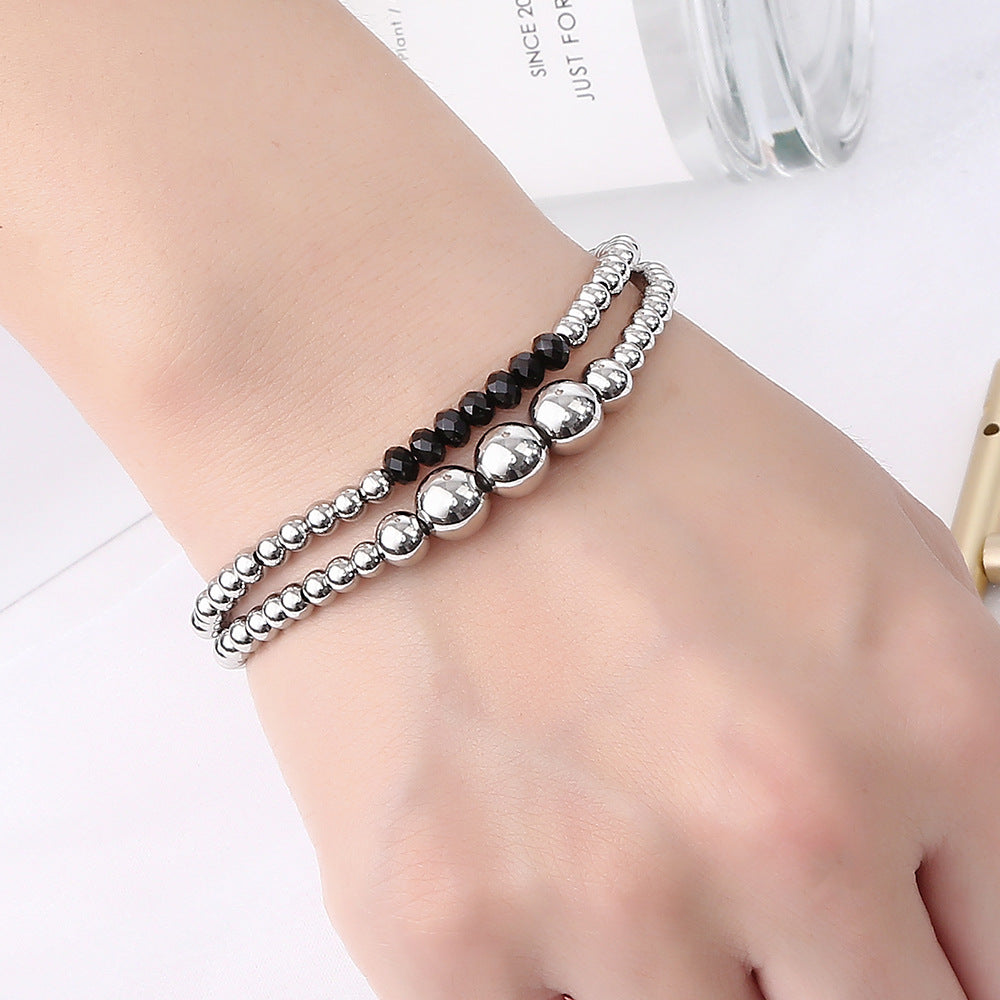 Women's High Quality Hand Furnace Gold Waterproof Hard-wearing Stainless Bracelet