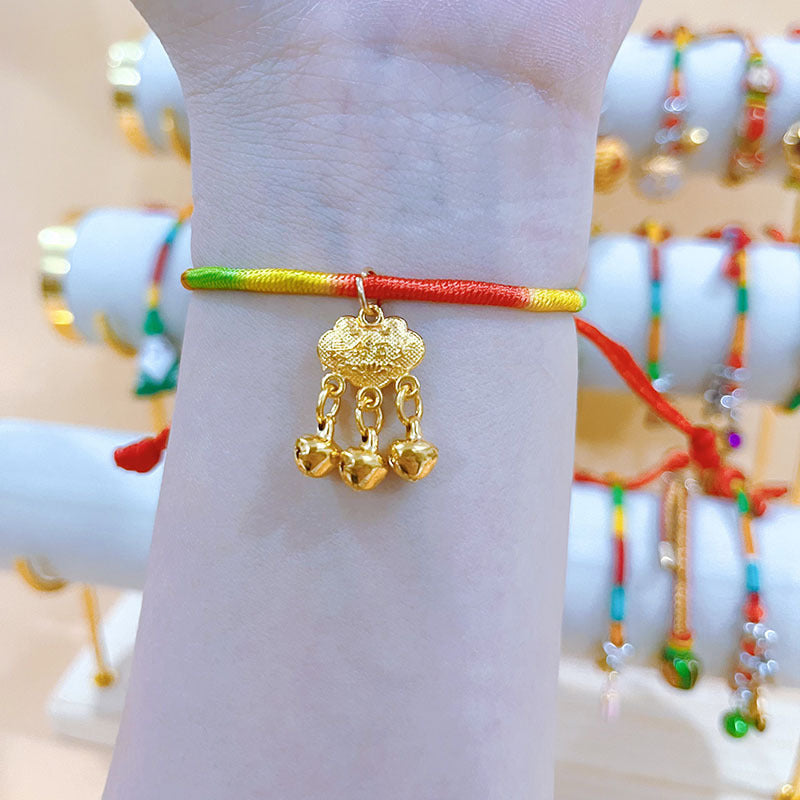 Dragon Boat Festival Colorful Rope Ethnic Style Hand-woven Adult Small Bracelets