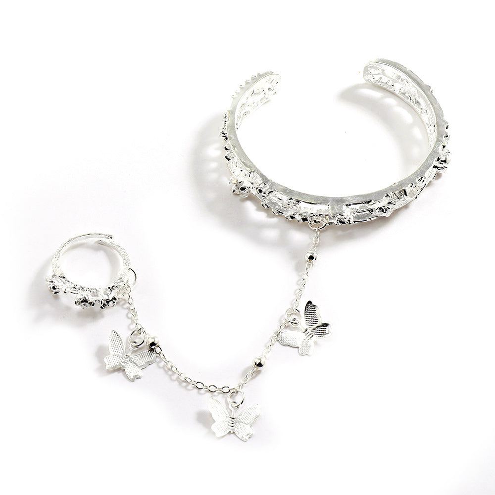 Fashion Hollow Open-end Female Minimalism Bell Bracelets