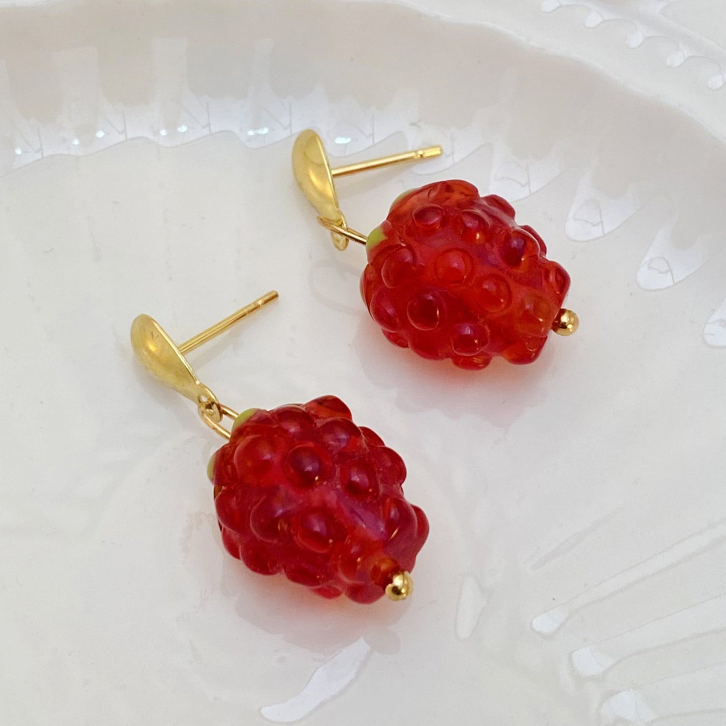 Fresh Grape Long Tassel Mori Eardrops Female Sweet Purple Earrings