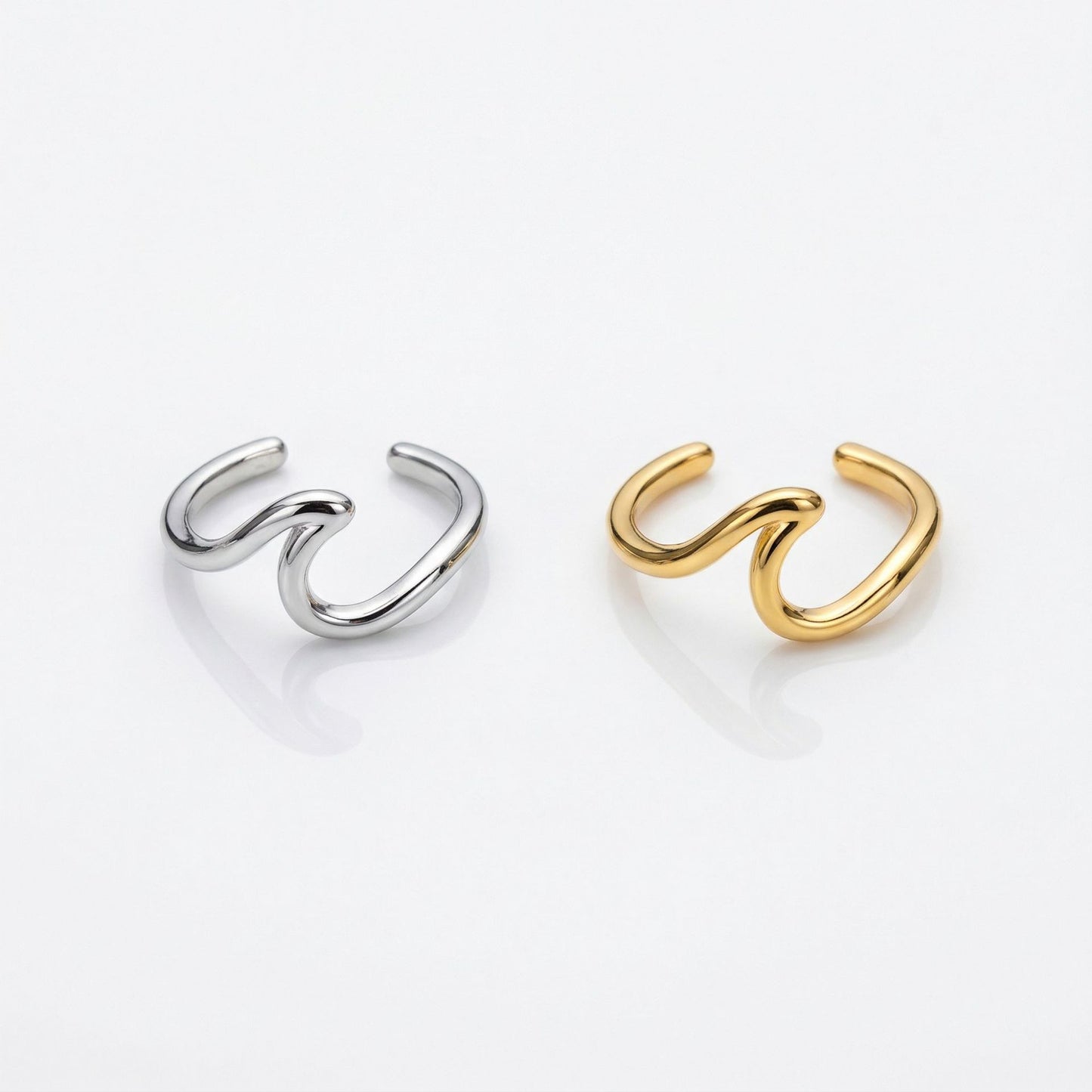 Copper Micro Inlaid Zircon Shaped Exquisite Versatile Without Ear Clip