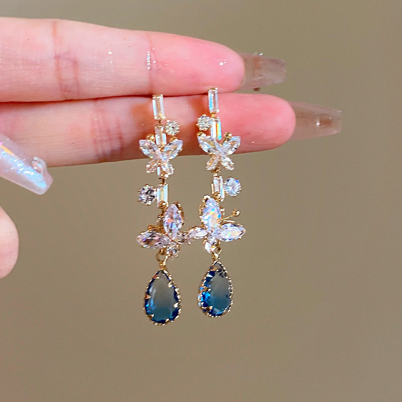 Luxury Long Fringe Simple Graceful Female Ear Clip