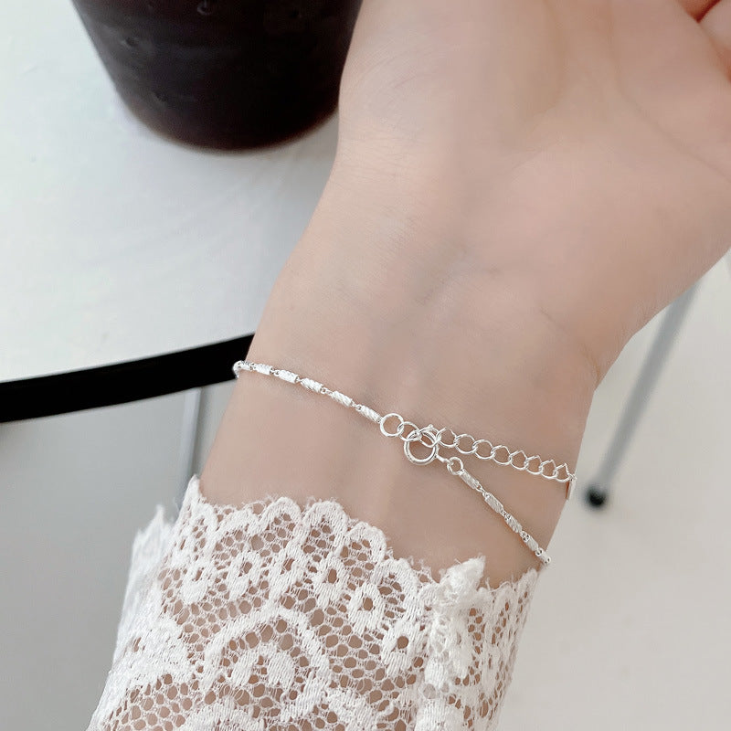 Bracelets de fleurs de voiture minimalistes faits à la main, Design de mode pour femmes