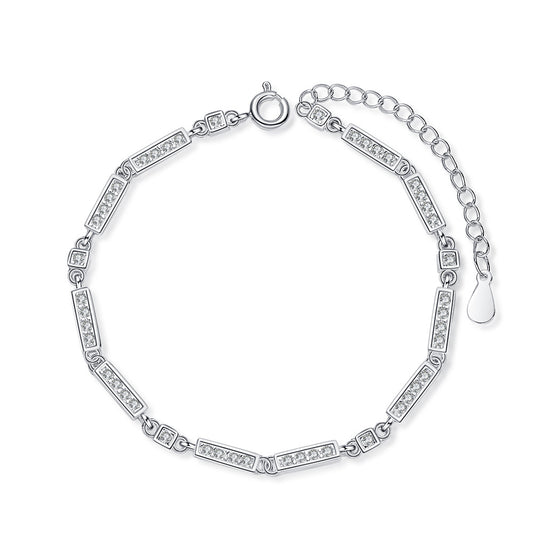 Bracelets complets simples en Zircon brillant pour femmes