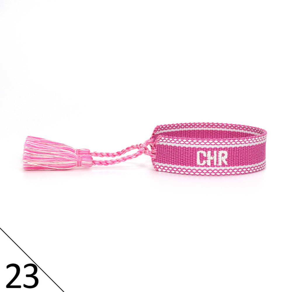 Hand Weaving Fashion Simple Wrist Strap Bracelets