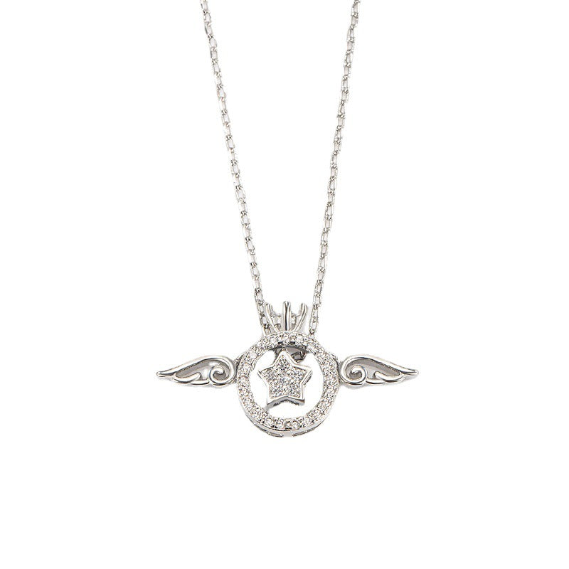 Niche Temperament Super Fairy Wings Clavicle Necklaces