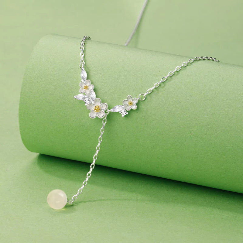 Female Niche Simple Fresh Sweet Light Luxury Advanced Design Get Necklace
