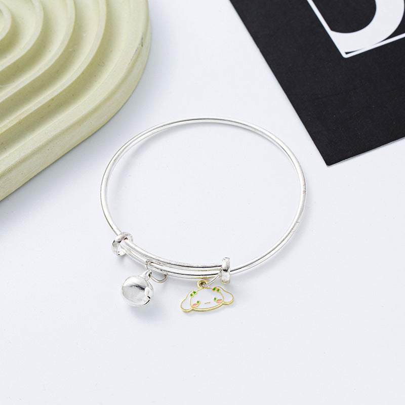 Cute Cartoon Jade Big Dog Melody Clow Hello Kitty Bracelet