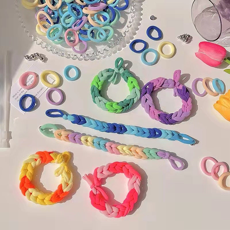 Handgefertigte, gewebte Clow-Gummiband-Cartoon-Armbänder