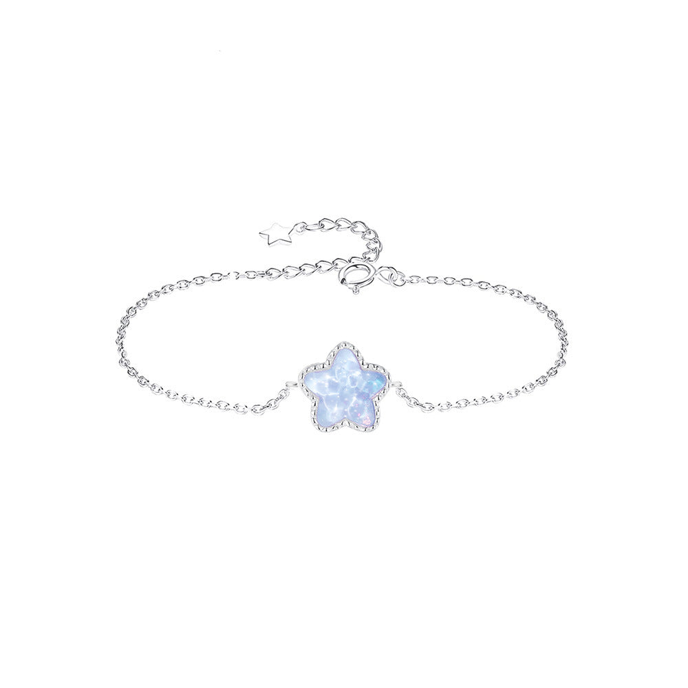 Water Ripple Feeling Glaze Star Moon Heart Female Special Bracelets