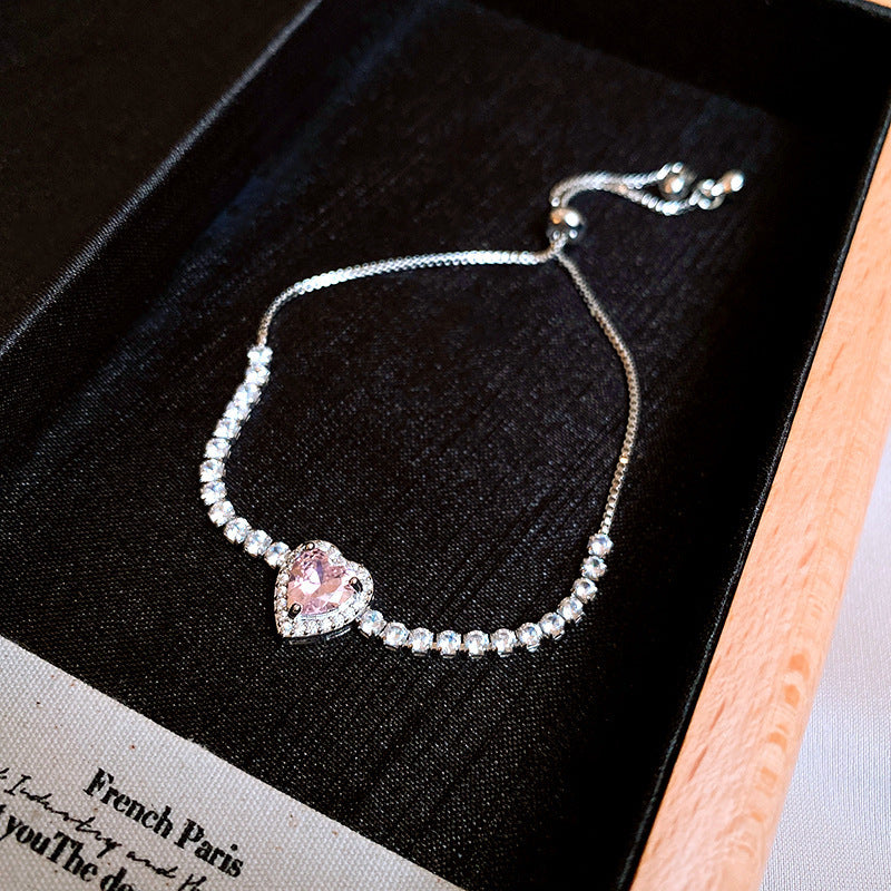 Round Pull-out Retro Minority Elegant Light Luxury Bracelets