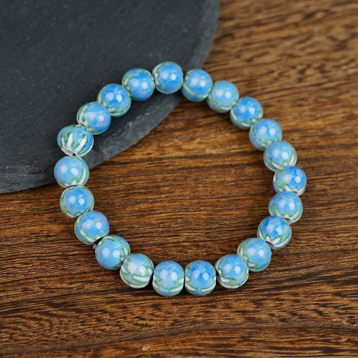 Ceramic National Style Gift Hand-woven Fresh Wild Chinese Bracelet