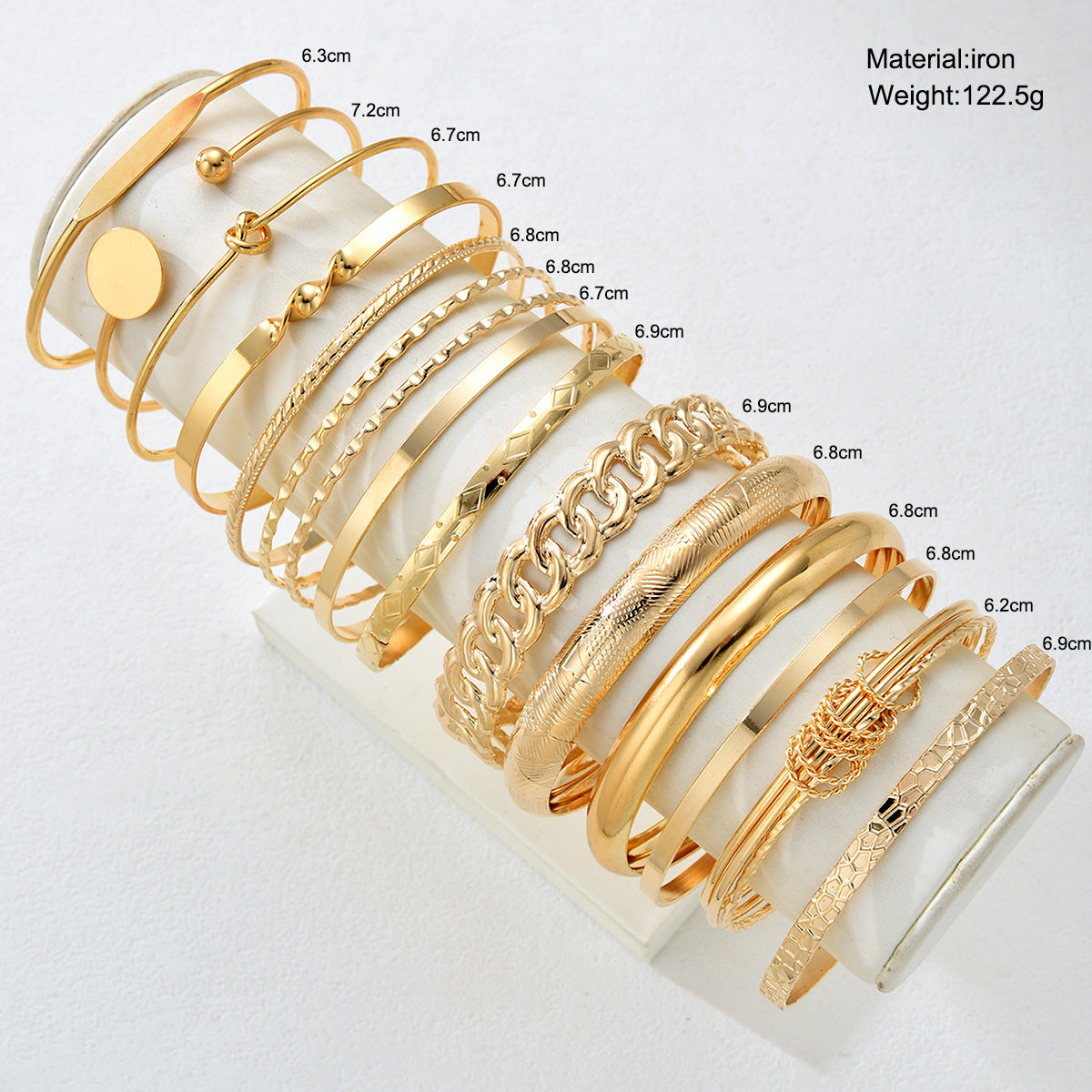 Women's Exquisite Knotted Printed Glossy High Sense Fashion Bracelets