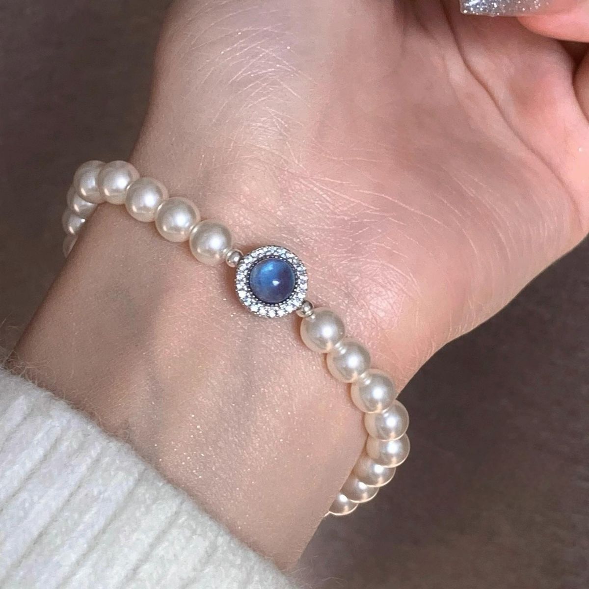 Bracelets de mode pour femmes, triton en perles, pour entrée française, Lux, minorité