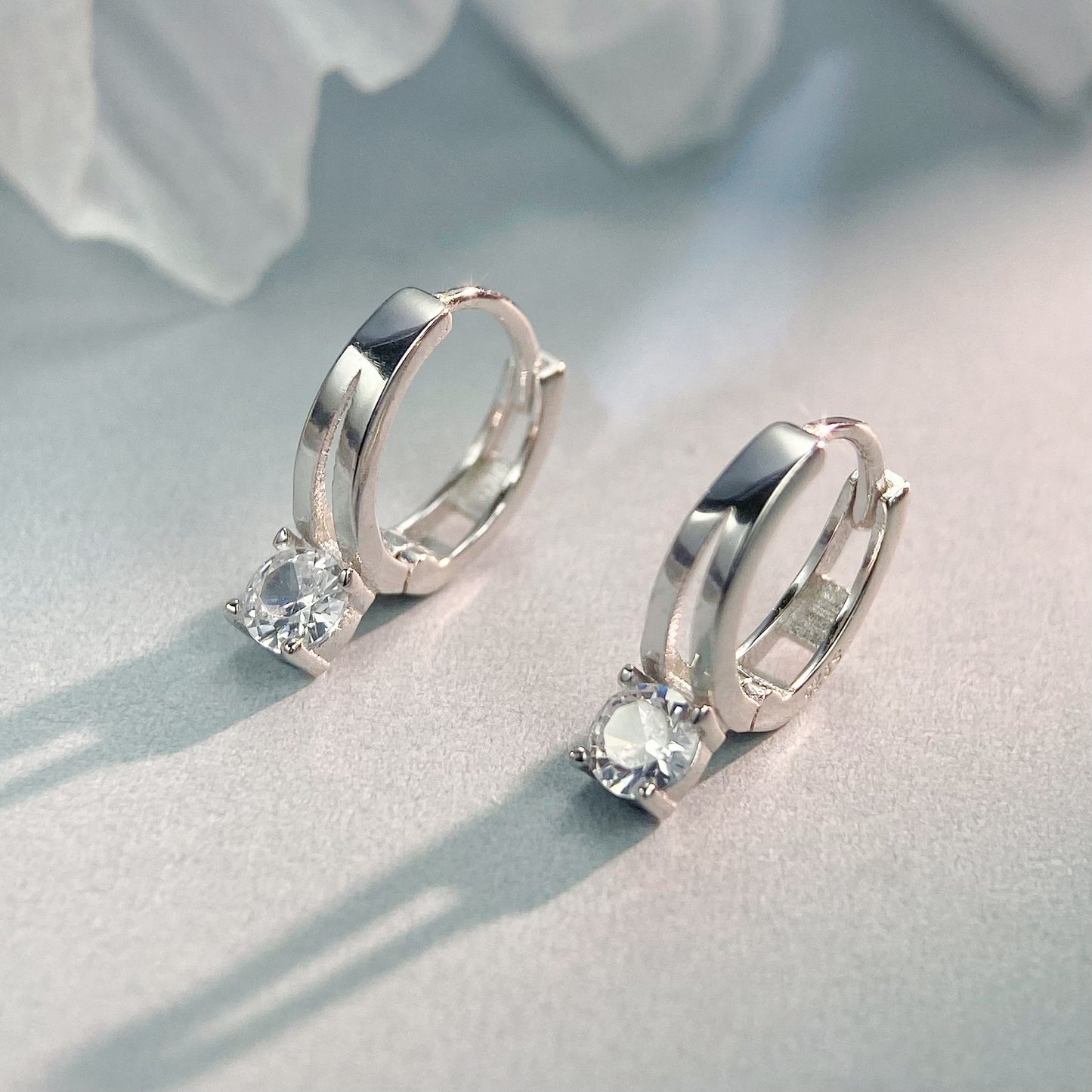 Luxury Minimalist Sterling Sier Gold Plated Earrings