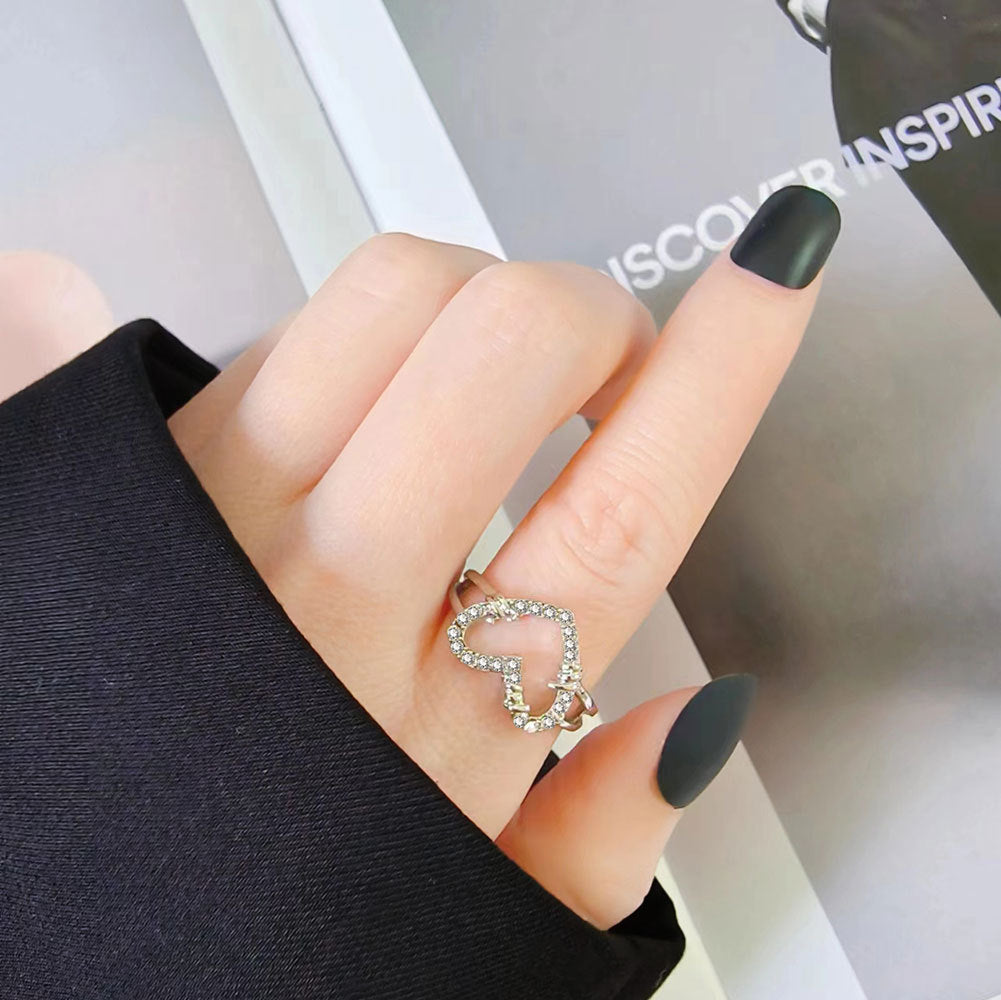 Trendy Metal Good Texture Personality Korean Rings