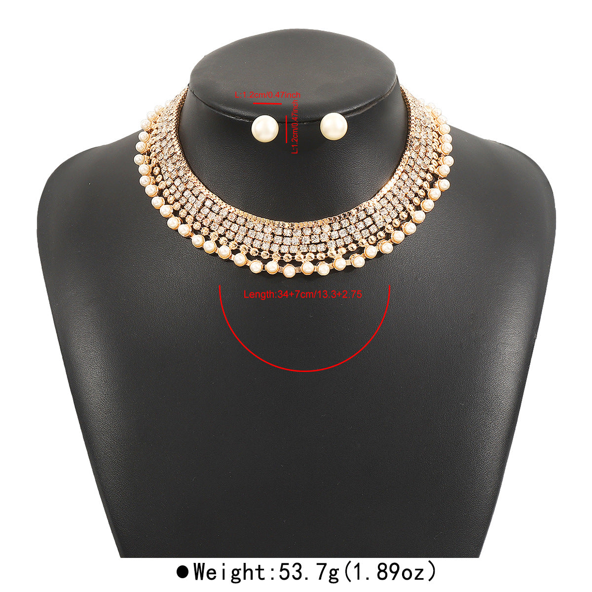 Wedding Versatile Imitation Pearl Short High-key Dignified Exquisite Necklaces