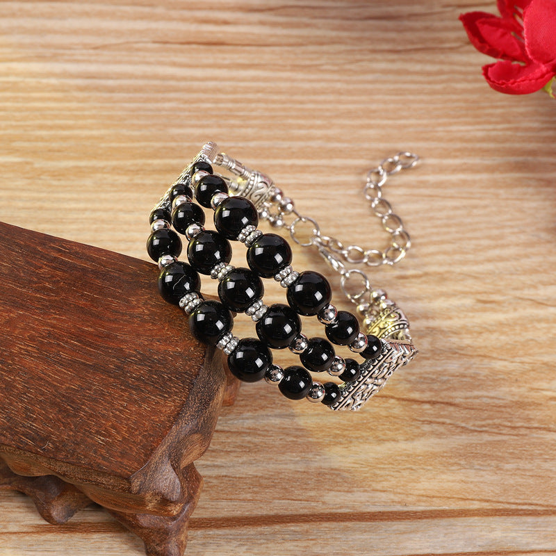 Retro Ethnic Style Colorful Yunnan Vacation Miao Bracelets
