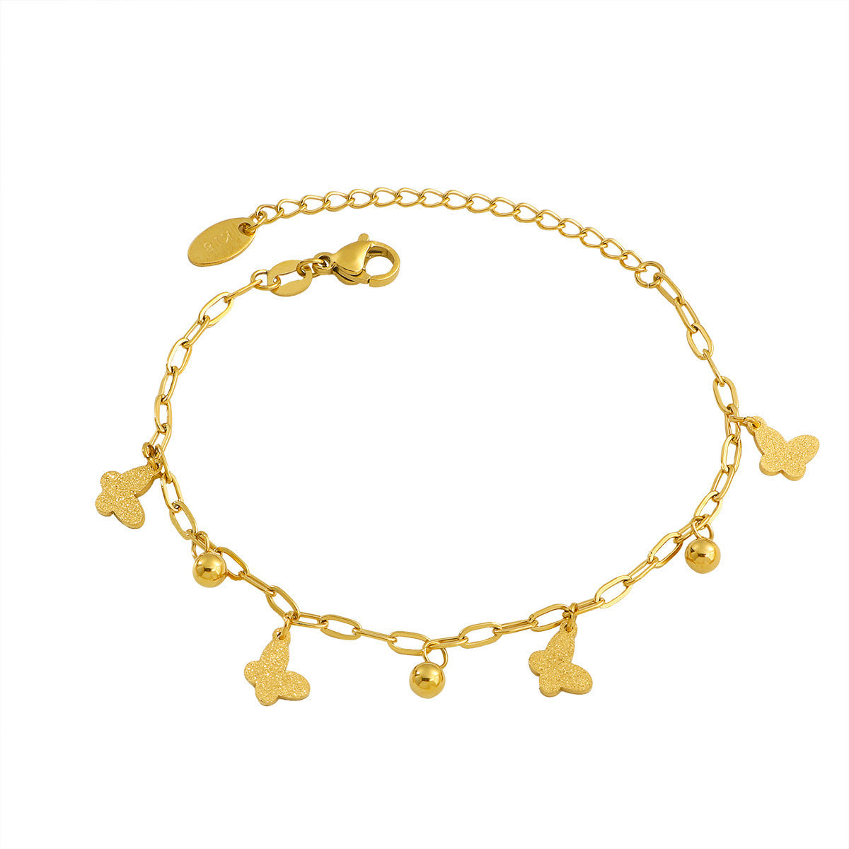 Steel No Fading Butterfly Fairy Female Bracelet