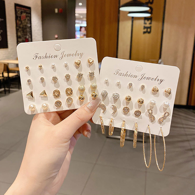 Female Fashion Sense Korean Simple Temperamental Earrings