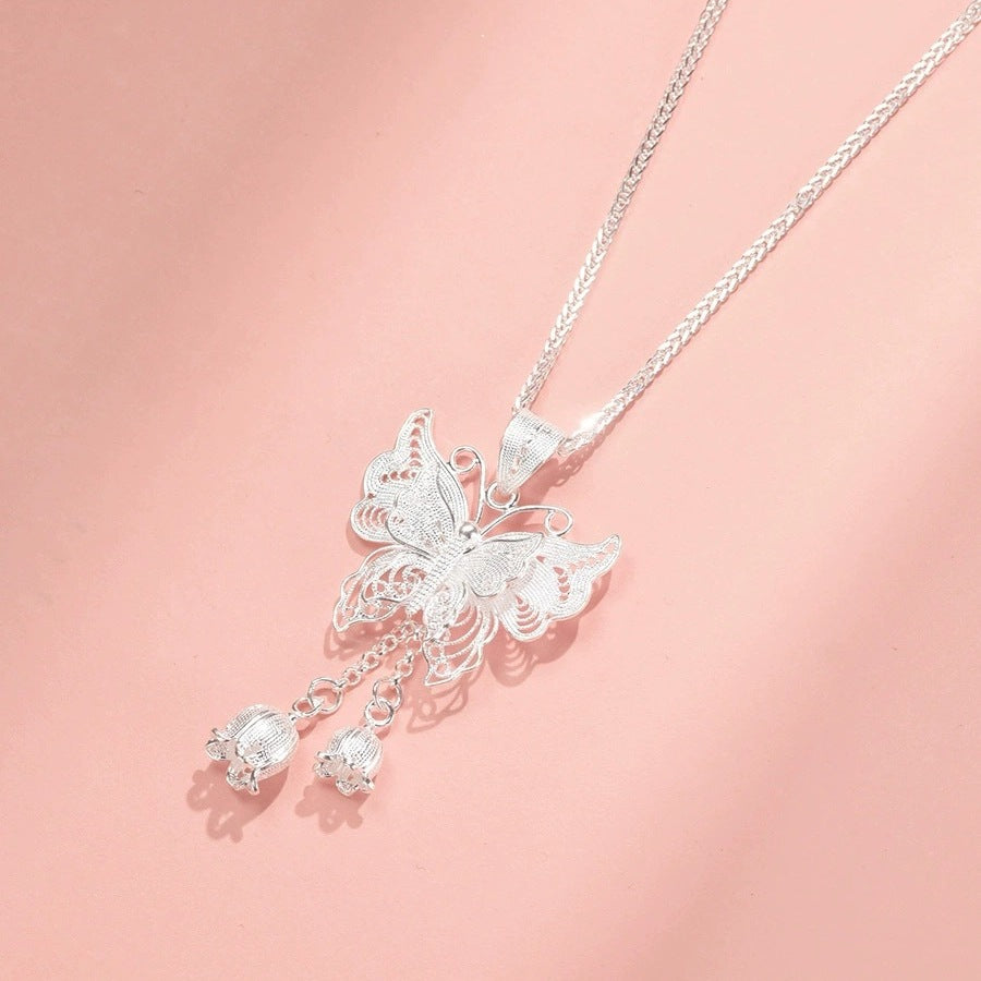 Women's Tassel For Chinese Ancient Style High Sense Necklace