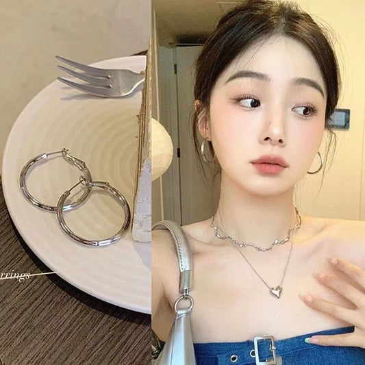 Ear Female Light Luxury Minority Design High-grade Cold Wind Earrings