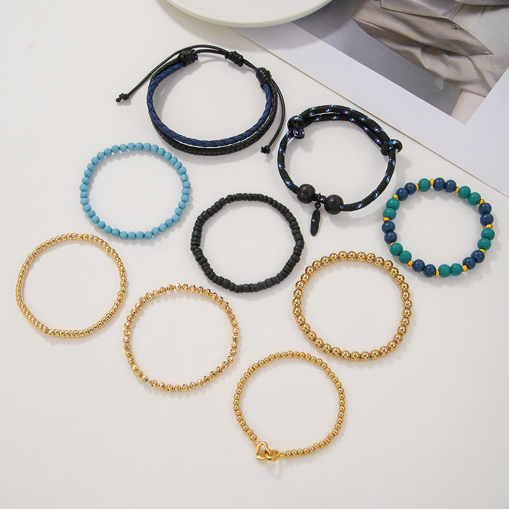 Bohemian Trend Creative Jewelry Elastic Beads Bracelets