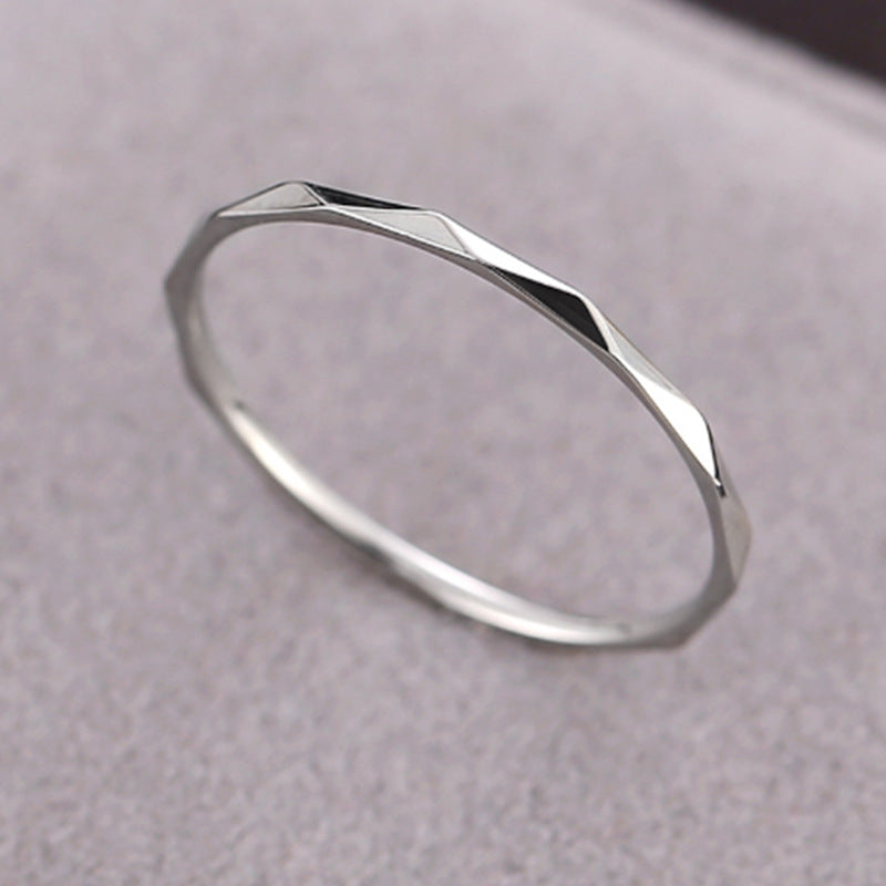 Women's Trendy Titanium Steel Korean Rose Gold Simple Little Bracelets