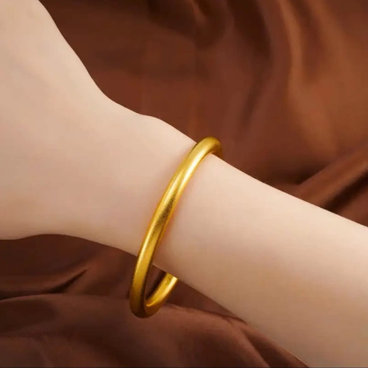 Gold Does Not Fade Classic Ancient Style Simple Bracelet