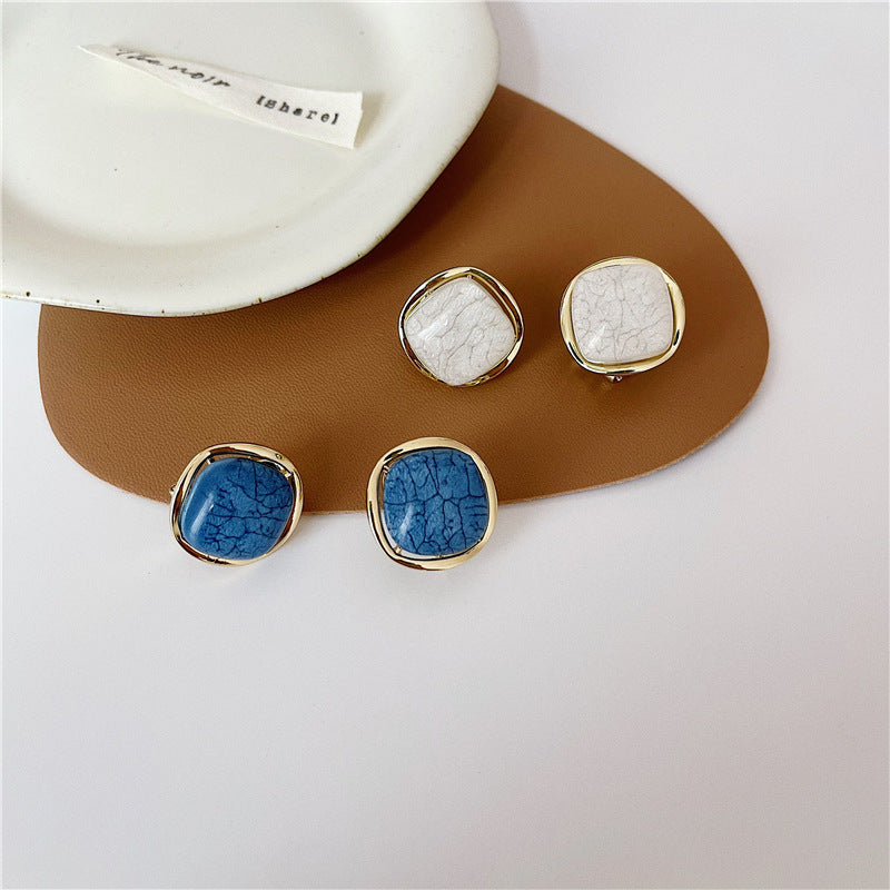 Crack Metal Compact Temperamental Simple Cold Style Ear Clip