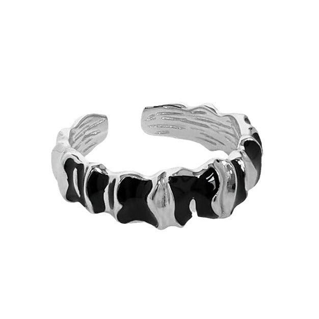 Convex Female Design Temperament Personalized Cold Style Rings