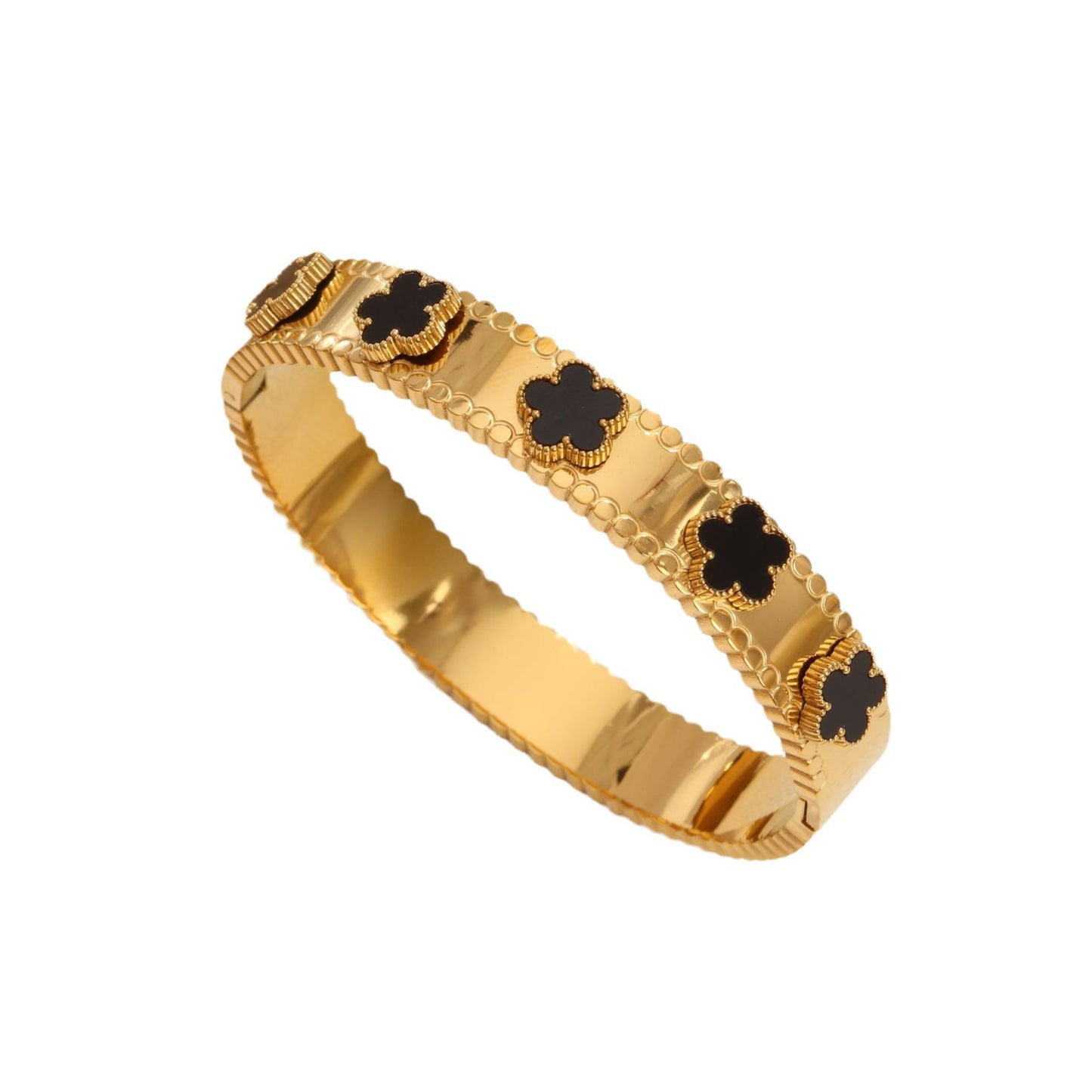 Women's High Quality Fritillary Titanium Steel Parthenocissus Bracelet