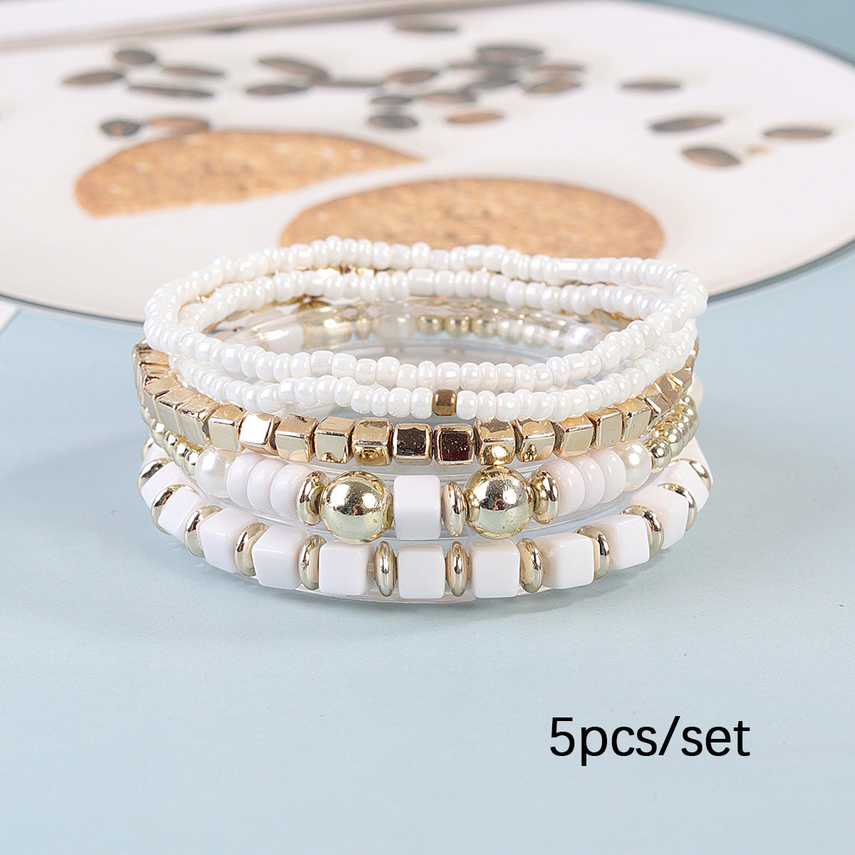 Chinese Style Beads Stringed Temperamental Minority Bracelet
