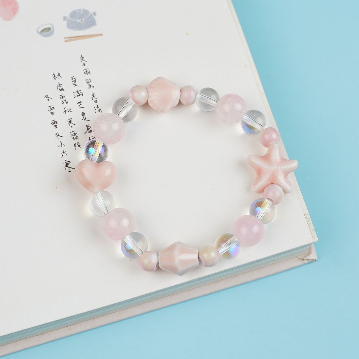 Women's Ceramic Design Simple Fresh Ocean Series Bracelets