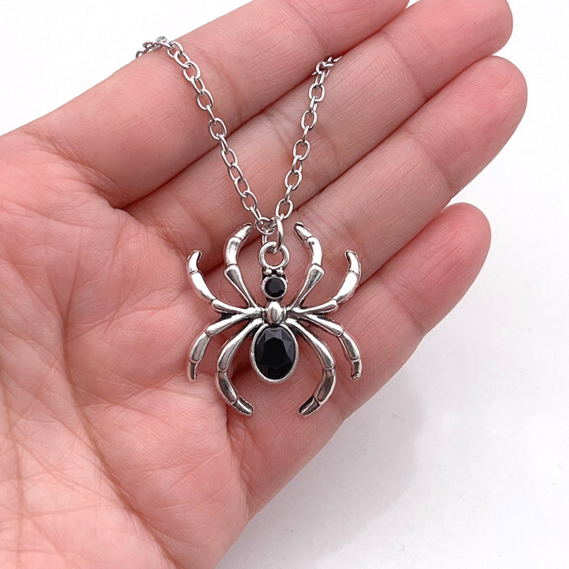 Alloy Decoration Cross Clothing Material Dark Necklace