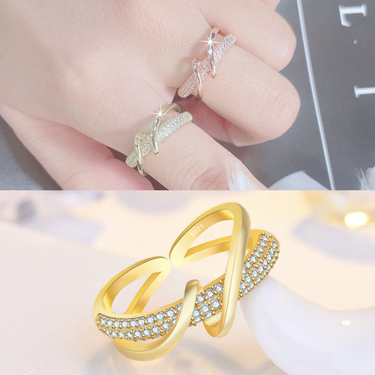 Light Luxury Minority Fashion Personalized Niche Design Simple Rings