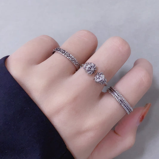 Women's & Men's & Fashion And Couple Cold Wind Rings