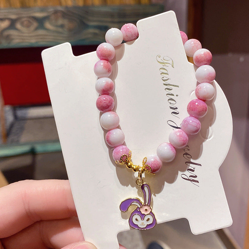 Clow en mélamine pour femmes, cadeau mignon en céramique pour bracelets