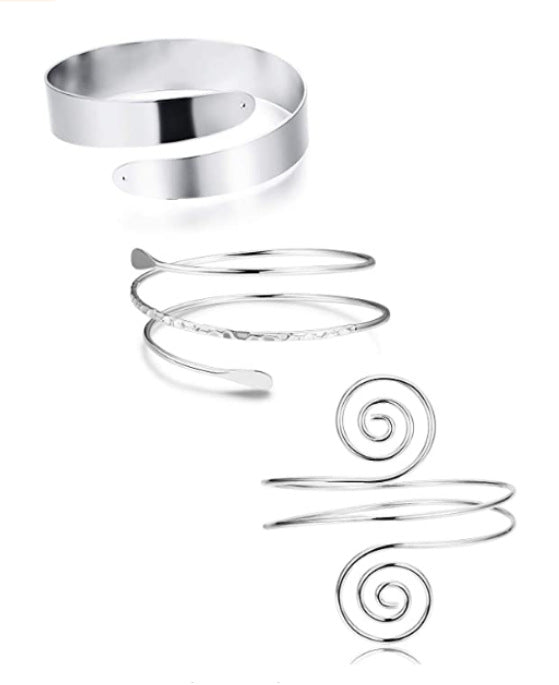 Metal Armband Glossy Exaggerated Collar Neck Bracelet
