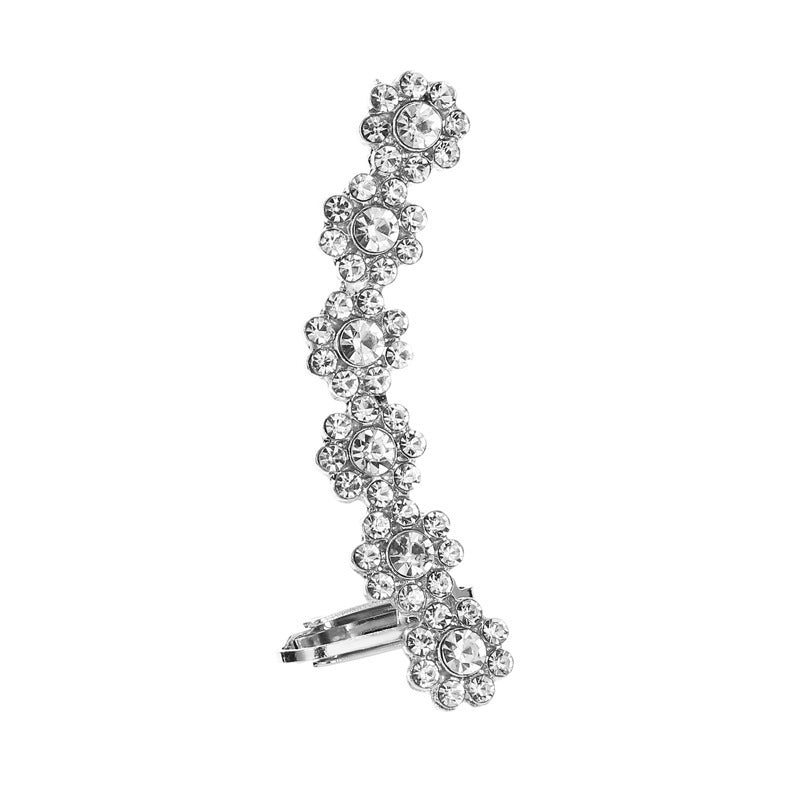 Temperament Butterfly Flower Single Hipster Catwalk Night Ear Clip