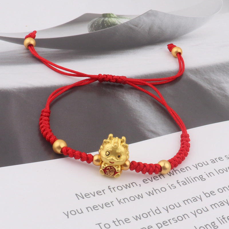 Bracelets de diffusion en direct Life Yuan Red Rope